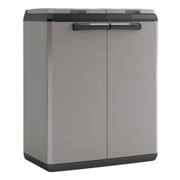 Keter Split Basic 220 l Prostokątny Plastik Szary