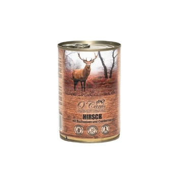 O'CANIS Jeleń z kaszą gryczaną - mokra karma dla psa - 400 g