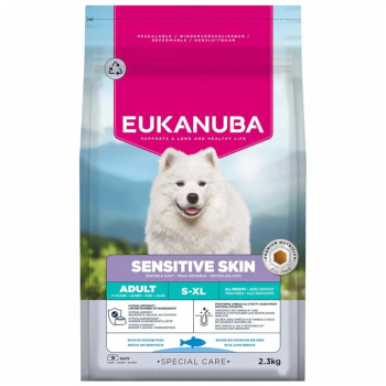 Eukanuba Special Care Adult Sensitive Skin Sucha Karma dla psa 2,3kg