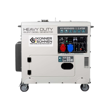 Generator diesla KS 9200HDES-1/3 ATSR 230/400V, rozruch elektryczny (EURO V)