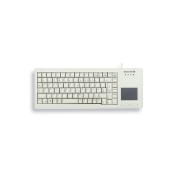 CHERRY XS Touchpad klawiatura Uniwersalne USB QWERTZ Niemiecki Szary