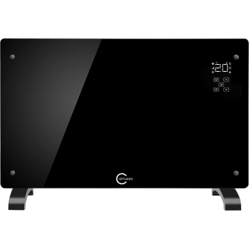 Grzejnik elektryczny czarny Q20F1 CARRUZZO