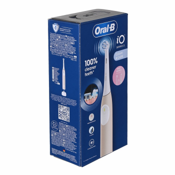 Szczoteczka elektryczna Braun iOS2.1C9.0P Oral-B iO2 Elektrinis Dantu Šepetelis Calm Rożowa