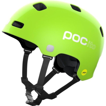 Kask rowerowy kids POCito Crane MIPS zielony roz.S