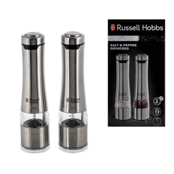 RUSSELL HOBBS ZESTAW MŁYNKÓW DO SOLI I PIEPRZU CLASSICS 23460-56