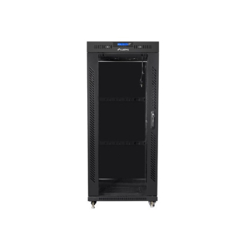 LANBERG SZAFA STOJĄCA RACK 19" 22U 800X800 DRZWI SZKLANE LCD CZARNA FF01-8822-12BL (FLAT PACK)