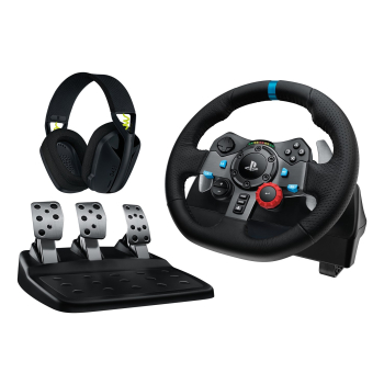 GAMING WHEEL LGT G29+HEADPH G435 BLACK
