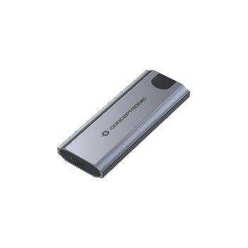 CONCEPTRONIC SSD GehĂ¤use M-Key M.2->M/B+M-Key/USB-C3.2    gr