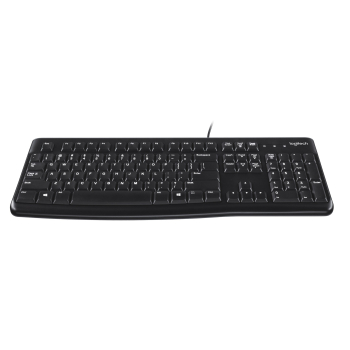 Klawiatura membranowa Logitech K120 920-002479 (USB 2.0; (US); kolor czarny)