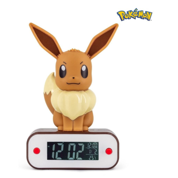 TF POKEMON LIGHT-UP ALARM CLOCK - EEVEE