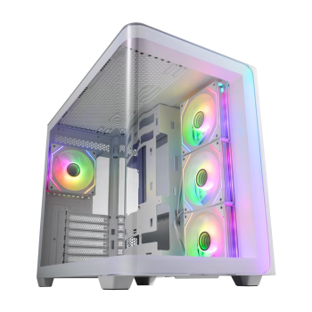 Obudowa FSP Geh Midi CMT580-WA ATX/M-ATX/M-ITX biały retail