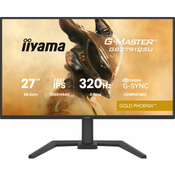iiyama G-MASTER GB2791QSU-B1 monitor komputerowy 68,6 cm (27") 2560 x 1440 px Wide Quad HD Czarny