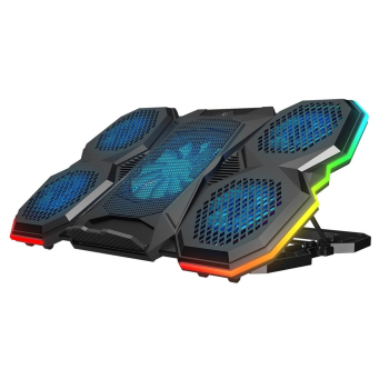 RAMPAGE PODSTAWKA CHŁODZĄCA POD LAPTOP AD-RC14 9-17" RGB