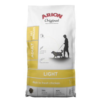 Arion original all breed light sucha karma dla psa 12kg
