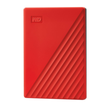 HDD External WD My Passport (4TB, USB 3.2) Red