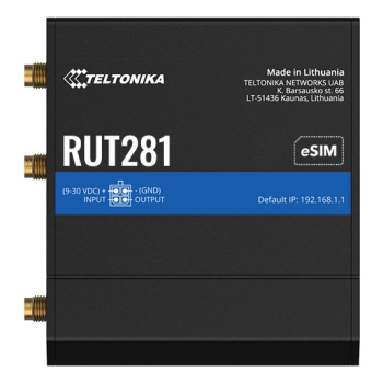 Teltonika RUT281 - Wireless Router - WWAN 1-Port-Switch