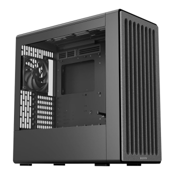 HAVN BF 360 Flow PC-Gehäuse, Midi-Tower, E-ATX, Tempered Glass - schwarz