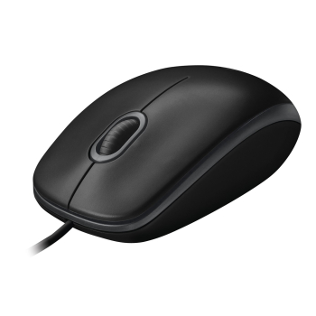 Mysz Logitech B100 910-003357 (optyczna; 800 DPI; kolor czarny)