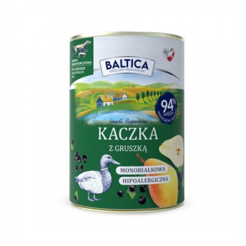 BALTICA SMAKI REGIONÓW Kaczka z gruszką  400g