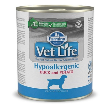 FARMINA Vet Life Hypoallergenic Duck & Potato - mokra karma dla psa - 300g