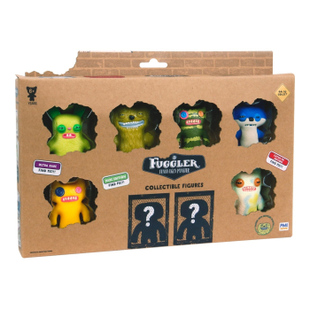 FUGGLER S1 COLLECTIBLE FIGURES -8 PACK DELUXE BOX E