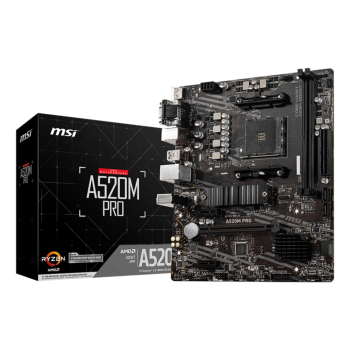 Płyta główna MSI A520M PRO AM4 2DDR4