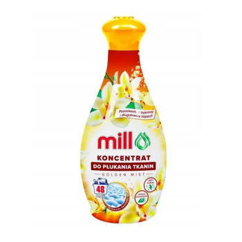 MILL Koncentrat do płukania tkanin GOLDEN MIST 1,3L 48 płukań (opak.zb 9 szt.)