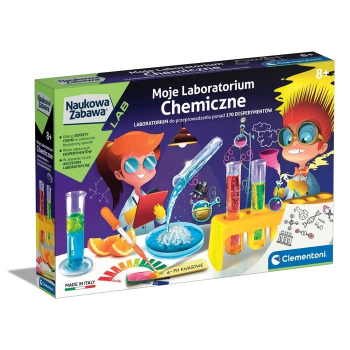 Zestaw Clementoni - Moje laboratorium chemiczne