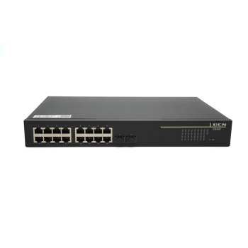 SWITCH DCN ES430-18P-POE L2 16xPoE+/2xSFP (250W)