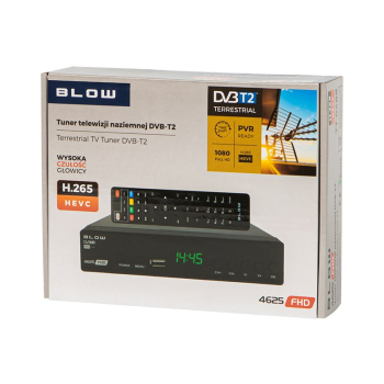 BLOW DEKODER TUNER DVB-T2 BLOW 4625FHD H.265 V2