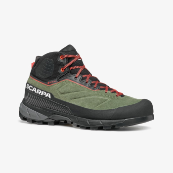 Buty podejściowe damskie Scarpa Rapid XT Mid GTX - birch/coral rozmiar: 37_5