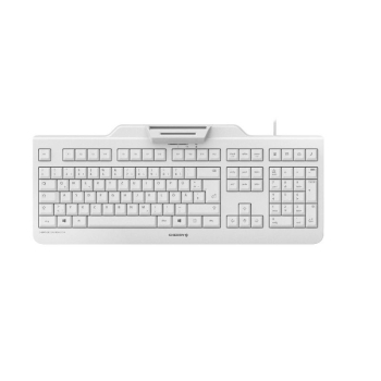 CHERRY TAS SECURE BOARD 1.0 Corded DE-Layout biały