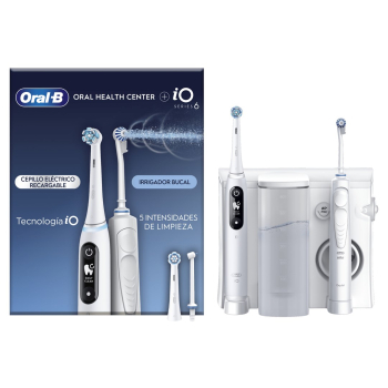 Braun Oral-B Oral Health Center + iO Series 6 white