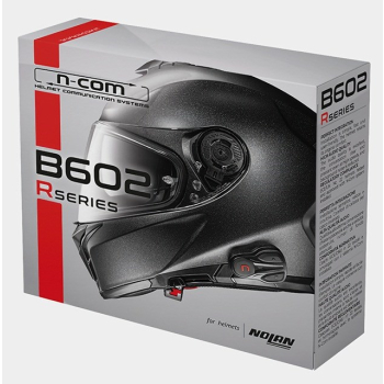 Interkom motocyklowy NOLAN N-COM B602 R do kasków NOLAN, komplet na 1 kask