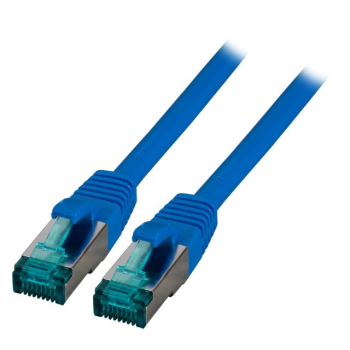 EFB RJ45 Patchkabel S/FTP Cat.6A LSZH 20.00m blau