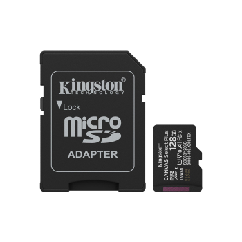 KINGSTON microSDXC 128GB Canvas Select Plus 3 + ADP