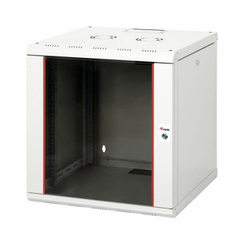Equip 19" Netzwerkschrank GlastĂĽr  PM 600x600mm 12HE    grau