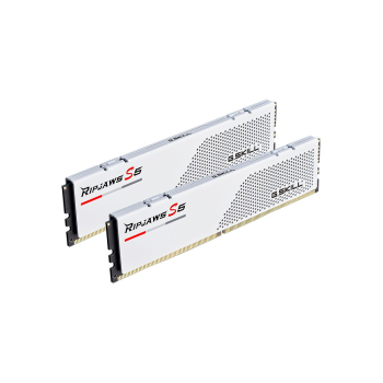 G.SKILL RIPJAWS S5 DDR5 2X16GB 6000MHZ CL30 XMP3 WHITE F5-6000J3040F16GX2-RS5W
