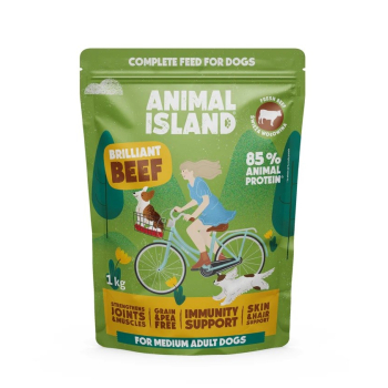 ANIMAL ISLAND wołowina sucha pies 1 kg