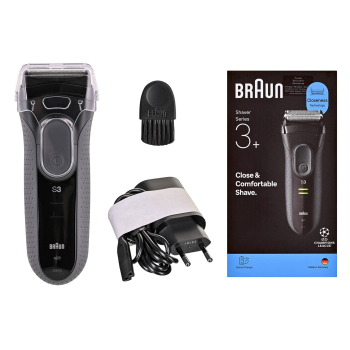 Braun Serie 3 3000S Golarka foliowa Szary