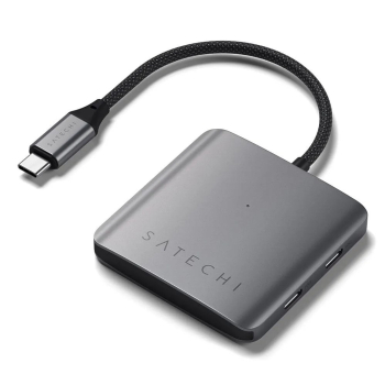 Satechi - Hub - z Power Delivery - 4 x USB-C 3.2 Gen 2 - Komputer stacjonarny