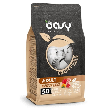 Oasy Grain free Adult Medium/Large Lamb 12kg