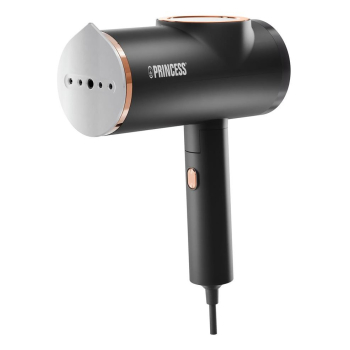 Parowiec do ubrań księżniczki podwójny ręczny 1300 W 0,1 L czarny