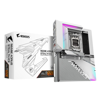 GIGABYTE B650E AORUS STEALTH ICE płyta główna AMD B650 Gniazdo AM5 ATX