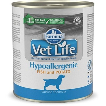 FARMINA Vet Life Hypoallergenic Fish & Potato Canine - mokra karma dla psa - 300g