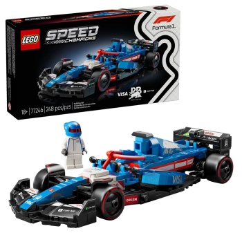 LEGO Speed Champions 77246 Bolid F1® Visa Cash App RB VCARB 01