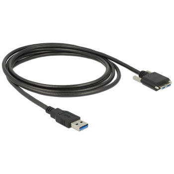 DeLOCK 83599 kabel USB USB 3.2 Gen 1 (3.1 Gen 1) 3 m USB A Micro-USB B 5 Gbit/s Czarny