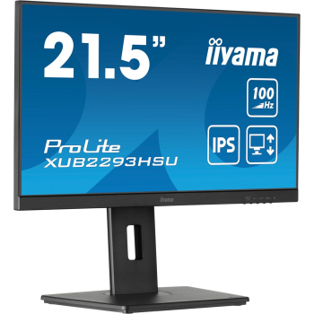 Iiyama Display 22 XUB2293HSU-B7 IPS - Płaski Ekran - 54.6 cm
