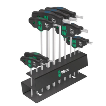 ZESTAW WKRĘTAKÓW T HEX I TORX BICYCLE SET 6, 10 CZĘŚĆ