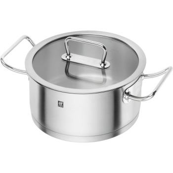 Zwilling Garnek niski z pokrywką szklaną Pro S 4,3L